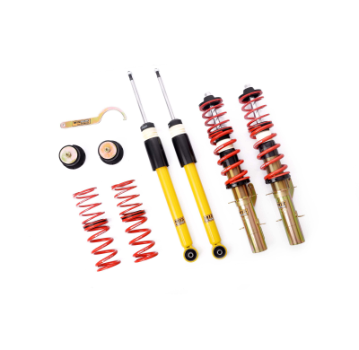 Kit roscado MTS TECHNIK Sport Gold Audi A3 (8L)  Año: 09/96 - 09/06 Con TUV  SIN Copelas parte delantera - SIN Copelas parte tra