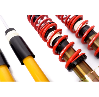 Kit roscado MTS TECHNIK Sport Gold Audi A3 (8L)  Año: 09/96 - 09/06 Con TUV  SIN Copelas parte delantera - SIN Copelas parte tra