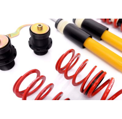 Kit roscado MTS TECHNIK Sport Gold Audi A3 (8L)  Año: 09/96 - 09/06 Con TUV  SIN Copelas parte delantera - SIN Copelas parte tra