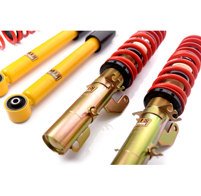 Kit roscado MTS TECHNIK Sport Gold Audi A3 (8L)  Año: 09/96 - 09/06 Con TUV  SIN Copelas parte delantera - SIN Copelas parte tra