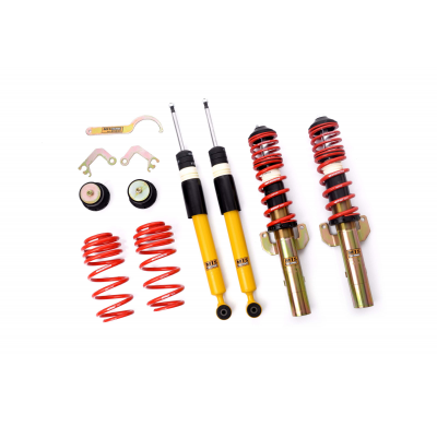 Kit roscado MTS TECHNIK Street Gold Skoda FABIA II (542)  Año: 05/10 - 12/14 Con TUV  SIN Copelas parte delantera - SIN Copelas