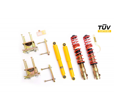 Kit roscado MTS TECHNIK Street Gold Volkswagen CADDY II Box Body/MPV (9K9A)  Año: 11/95 - 01/04 Con TUV  SIN Copelas parte delan