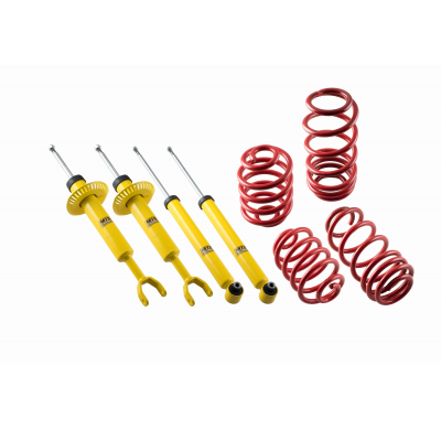 Kit De Suspension Mts Technik Audi A6 C5 Sedan 4b2 1.8 20v / 1.8t 20v / 2.0 / 1.9tdi 40/40 Mm