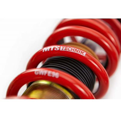 Kit roscado MTS TECHNIK Street Gold BMW 3 Coupe (E36)  Año: 10/91 - 05/99 Sin TUV  CON Copelas parte delantera - CON Copelas par