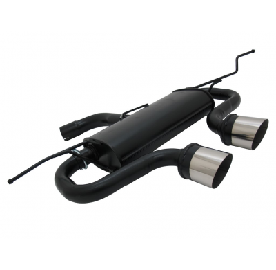 Escape trasero deportivo acero VW Golf V R32-Look 1K 1.4 16V / 1.4 FSI / 1.6 / 1.6 FSI / 2.0 FSI / 1.8 TFSI / 2.0 TFSI / 2.0