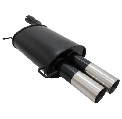 Escape Deportivo Novus 2 X 76mm Rl-Design Bmw E60 Limousine E60 520i / 523i / 525i / 525xi / 530i / 530xi  Bj. 07/2003-03/2010 S