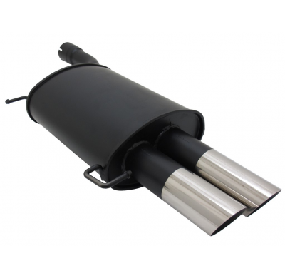 Escape Deportivo Novus 2 X 76mm Ms-Design Bmw E60 Limousine E60 520i / 523i / 525i / 525xi / 530i / 530xi  Bj. 07/2003-03/2010 S