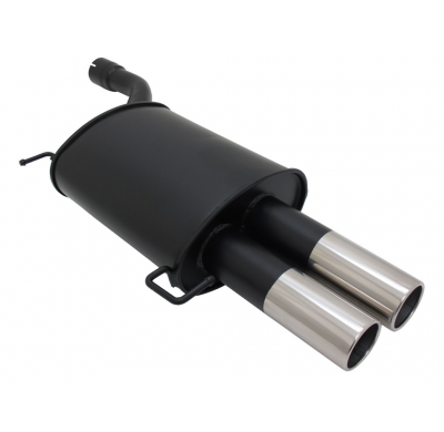 Escape Deportivo Novus 2 X 76mm  Bmw E60 Limousine E60 520i / 523i / 525i / 525xi / 530i / 530xi  Bj. 07/2003-03/2010 Sedan