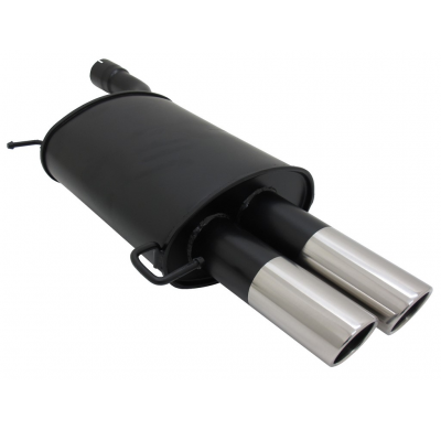 Escape Deportivo Novus 2 X 76mm Sr-Design Bmw E61 Touring E61 520i / 523i / 525i / 525xi / 530i / 530xi  Bj. 03/2004-12/2010 Tou