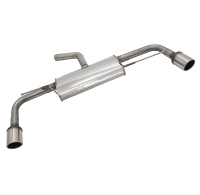 Escape Deportivo Novus 2 X 90mm Sr-Design Vw Golf Vi Gti-Look 1k 1.4 16v / 1.4 Fsi / 1.4 Tsi / 1.6 / 2.0 / 1.8 Tfsi / 1.8 Tsi /