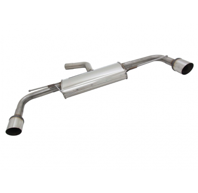 Escape Deportivo Novus 2 X 90mm Ms-Design Vw Golf Vi Gti-Look 1k 1.4 16v / 1.4 Fsi / 1.4 Tsi / 1.6 / 2.0 / 1.8 Tfsi / 1.8 Tsi /