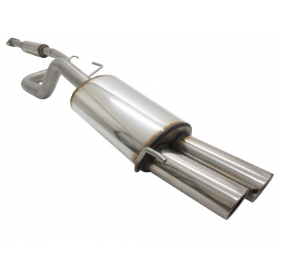 Sistemas INOX Grande Punto Abarth 199 1.4 T-Jet 114/120/132 kw Diseño SR de 2 x 76 mm Novus Automotive