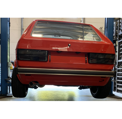 Escape Trasero Deportivo Novus 1 X 60mm Schräg Vw Golf 1 Limousine 17 55mm, Todos Los Motores