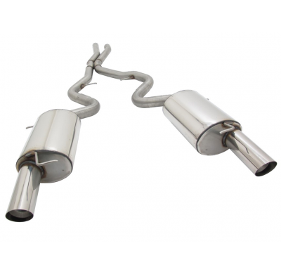 Escape Trasero Deportivo Novus 1 X 86mm Ms-Design Li/Re E90 / E92 / E93 E90/E92/E93 335i / 335xi / 335d / 335xd