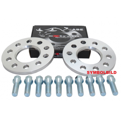 Separadores Novus Alu 10mm Por Eje (5mm Por Rueda) Anclaje: 100/5+112/5 Buje: 57,1 Audi A2 8z