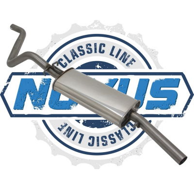 Silenciador Trasero Classic Line  Vw Golf I 17 1.1 37kw / 1.1 38kw / 1.3 44kw / 1.5 51kw / 1.6 55kw / 1.5d 37kw / 1.6d 40kw