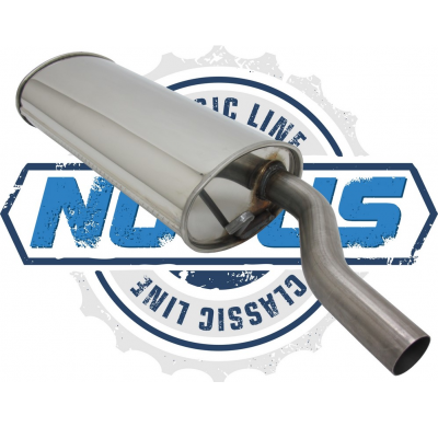 Silenciador Trasero Classic Line  Vw Golf I 17 1.8 Gti 82kw