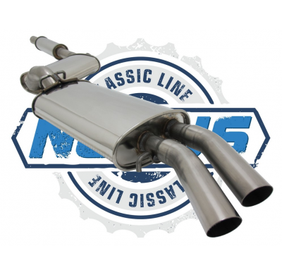 Línea clásica Tubo de conexión VW Golf II 19E 1.8 GTI 16V 95kw / 1.8 GTI 16V 102kw Sistema 55mm Novus Automotive