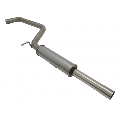 Silenciador Delantero Inox Novus  Vw Golf Vii  5g / Au 2.0 Tsi 169kw