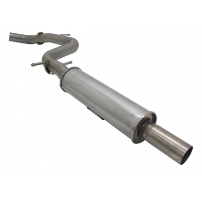 Silenciador Delantero Inox Novus  Vw Scirocco  137 / 138 2.0 Tsi 162kw