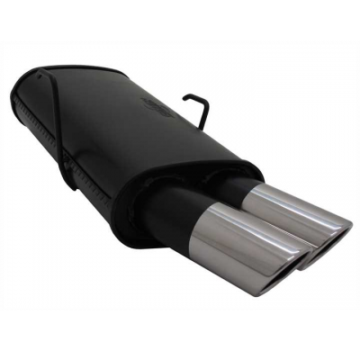 Escape Deportivo 2 X 76mm Sr-Design - 106 Typ:1a/1c/1 1.0 / 1.1 / 1.3 / 1.4 / 1.6 / 1.4d Bj. 1991 - 1999 - Recorte Paragolpes Mo