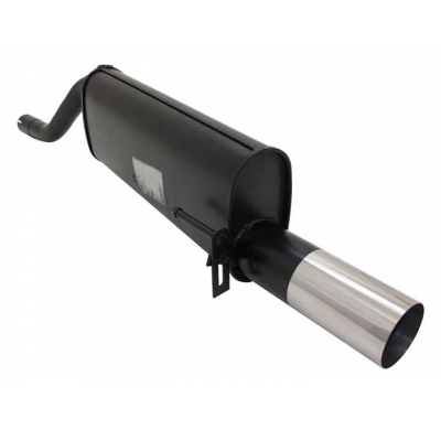 Escape Deportivo 1 X 90mm Rl-Design - Opel Corsa D Typ:D 1.0 / 1.2 / 1.4 / 1.3 Cdti / 1.7 Cdti