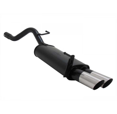 Escape Deportivo 2 X 76mm Ms-Design - Opel Corsa D Typ:D 1.0 / 1.2 / 1.4 / 1.3 Cdti / 1.7 Cdti - Requiero Cortar Paragolpes