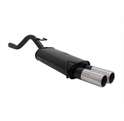 Escape Deportivo 2 X 76mm M-Design - Opel Corsa D Typ:D 1.0 / 1.2 / 1.4 / 1.3 Cdti / 1.7 Cdti - Requiero Cortar Paragolpes