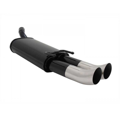 Escape Deportivo 2 X 76mm Dtm - Opel Tigra  Typ:A/S93 1.4 16v / 1.6 16v