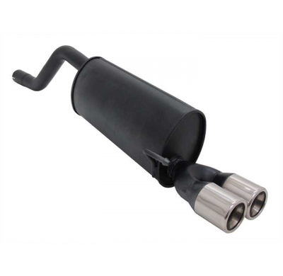 Escape Deportivo 2 X 76mm M-Design - Alfa Romeo Mito Typ:955 1.4 58kw Bj. 09/2008 -