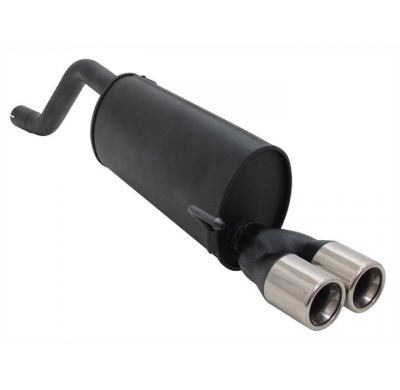 Escape Deportivo 2 X 76mm M-Design - Alfa Romeo Mito  Typ:955 1.4 Tb / 1.6 Jtd Bj. 09/2009 -