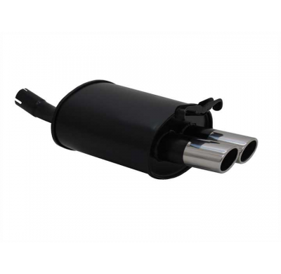 Escape Deportivo 2 X 85/58mm Am-Design - Slk-Klasse Typ:R170 200 / 200k / 230 / 230k Requiere Cortar Paragolpes