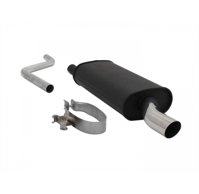 Escape Deportivo 1 X 60mm S-Design - Vw Polo Ii / Iii Typ:86c 1.0 / 1.1 / 1.3 / 1.3 G40