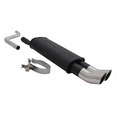 Escape Deportivo 2 X 76mm Dtm - Vw Polo Ii / Iii Typ:86c 1.0 / 1.1 / 1.3 / 1.3 G40