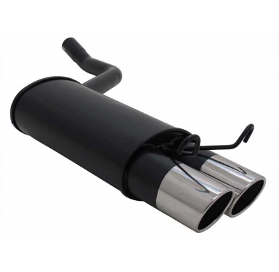 Escape Deportivo 2 X 90mm Sr-Design - 190e Typ:W201 1.8 / 2.0 / 2.3 Bj. 1982 - 1990 Excepto Diesel - Requiere Cortar Paragolpes