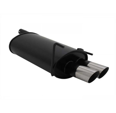 Escape Deportivo 2 X 76mm Ms-Design - C-Klasse Typ:W202 C180 / C200 / C220 / C240 / C200d / C200k / C230k Bj. 1993 - 2000 Requie