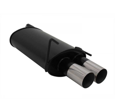 Escape Deportivo 2 X 90mm Rl-Design - Clk-Klasse Inkl. Cabrio Typ:W208 C180 / C200k / C230k / C220cdi Bj. 1997 - 2003 Requiere C