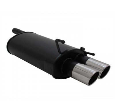 Escape Deportivo 2 X 90mm Sr-Design - C-Klasse Typ:W202 C180 / C200 / C220 / C240 / C200d / C200k / C230k Bj. 1993 - 2000 Requie