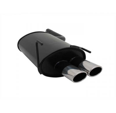 Escape Deportivo 2 X 85/58mm Am-Design - C-Klasse Typ:W202 C180 / C200 / C220 / C240 / C200d / C200k / C230k Bj. 1993 - 2000 Req