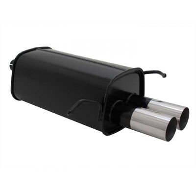 Escape Deportivo 2 X 76mm Rl-Design - C-Klasse Typ:W203/203k C180 / C200 / C230 / C240 / C250 / C180k / C200k / C230k / C200d /