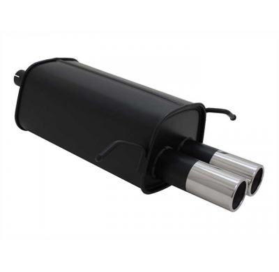 Escape Deportivo 2 X 76mm M-Design - C-Klasse Typ:W203/203k C180 / C200 / C230 / C240 / C250 / C180k / C200k / C230k / C200d / C