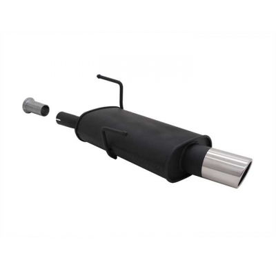 Escape Deportivo 1 X 90mm Sr-Design - 206 + 206cc Typ:2ac/2d 1.1 / 1.4 / 1.6 16v