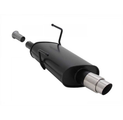 Escape Deportivo 1 X 76mm Gp-Design - 206 + 206cc Typ:2ac/2d 1.1 / 1.4 / 1.6 16v