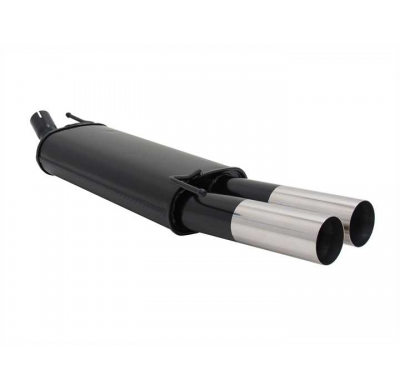 Escape Deportivo 2 X 76mm Rl-Design - 207 Typ:Wa/Wc 1.4 / 1.4 16v / 1.6 16v / 1.4 Hdi / 1.6 Hdi - Excepto Modelo Cc Y Sw