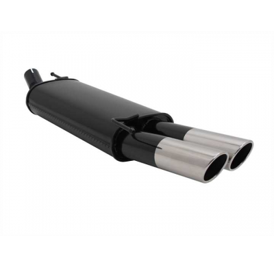 Escape Deportivo 2 X 76mm Sr-Design - 207 Typ:Wa/Wc 1.4 / 1.4 16v / 1.6 16v / 1.4 Hdi / 1.6 Hdi - Excepto Modelo Cc Y Sw