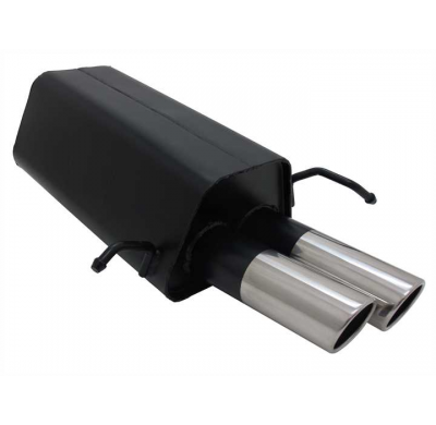 Escape Deportivo 2 X 76mm Sr-Design - Clk-Klasse Inkl. Cabrio Typ:W209 C200k / C200 Cgi / C240 (2.6l) / C280 (3.0l) / C320 / C22