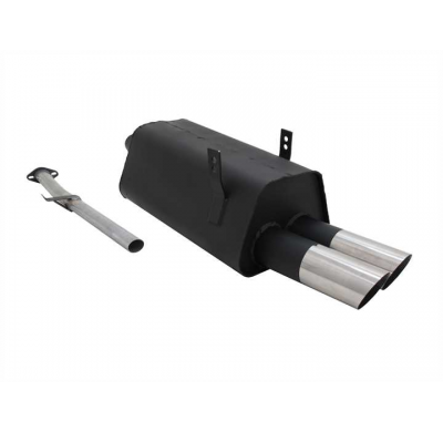 Escape Deportivo 2 X 76mm Ms-Design - Bmw E36 Limousine/Coupe/Cabrio/Touring Typ:3/B - 3/C - 3/B 316i / 318i Excepto 318is