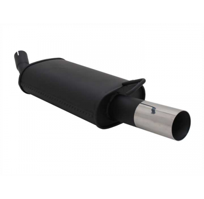 Escape Deportivo 1 X 76mm Rl-Design - Ford Fiesta Typ:Gfj 1.1 / 1.3 / 1.4 Bj 1989 - 1995