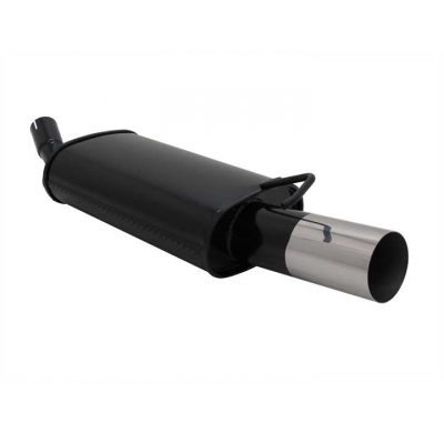 Escape Deportivo 1 X 90mm Rl-Design - Ford Fiesta Typ:Gfj 1.1 / 1.3 / 1.4 Bj 1989 - 1995