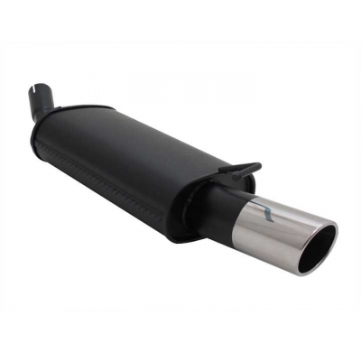 Escape Deportivo 1 X 90mm Sr-Design - Ford Fiesta Typ:Gfj 1.1 / 1.3 / 1.4 Bj 1989 - 1995